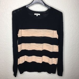 MADEWELL Wide-Stripe Lightweight Sweater Medium